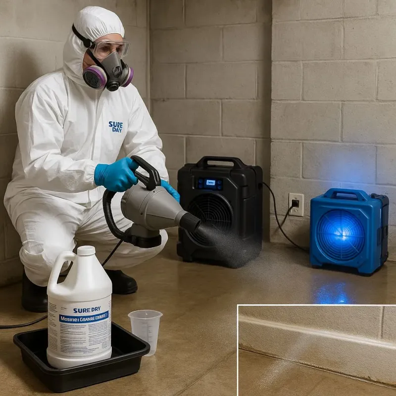 Sanitization and Odor Removal process in Country Squire Lakes, IN