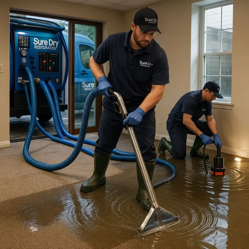 Water Extraction and Removal process in Country Squire Lakes, IN